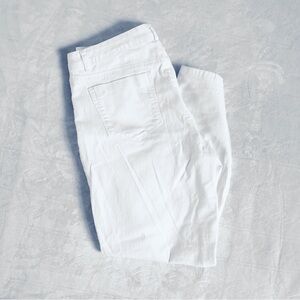 Style and Co White Boyfriend Jeans